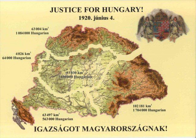 Traktat w Trianon - czyli dziejowa zbrodnia na narodzie węgierskim