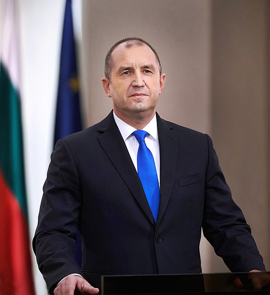Prezydent Bułgarii Rumen Radew