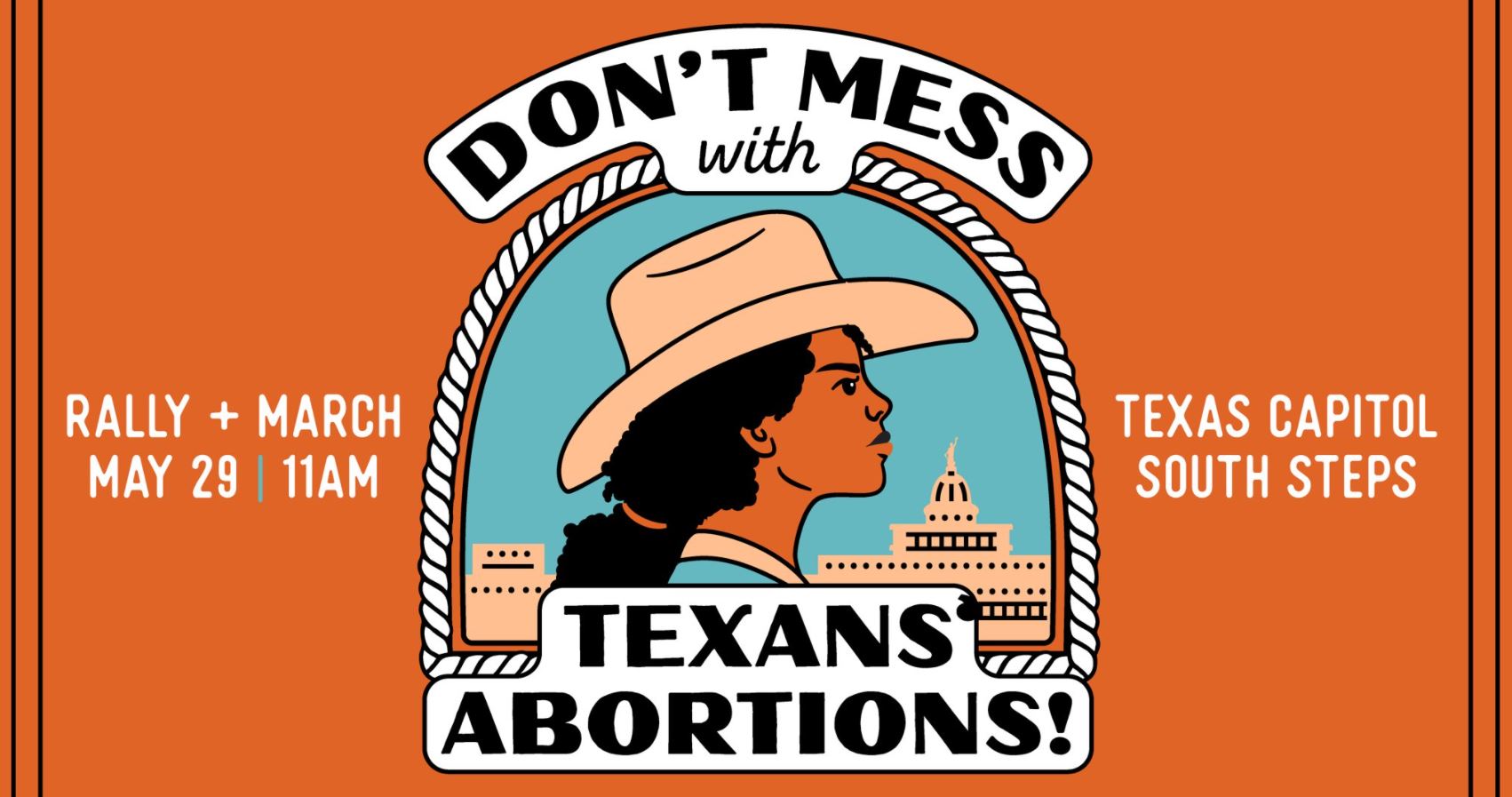 Pro-aborcyjny plakat marszu