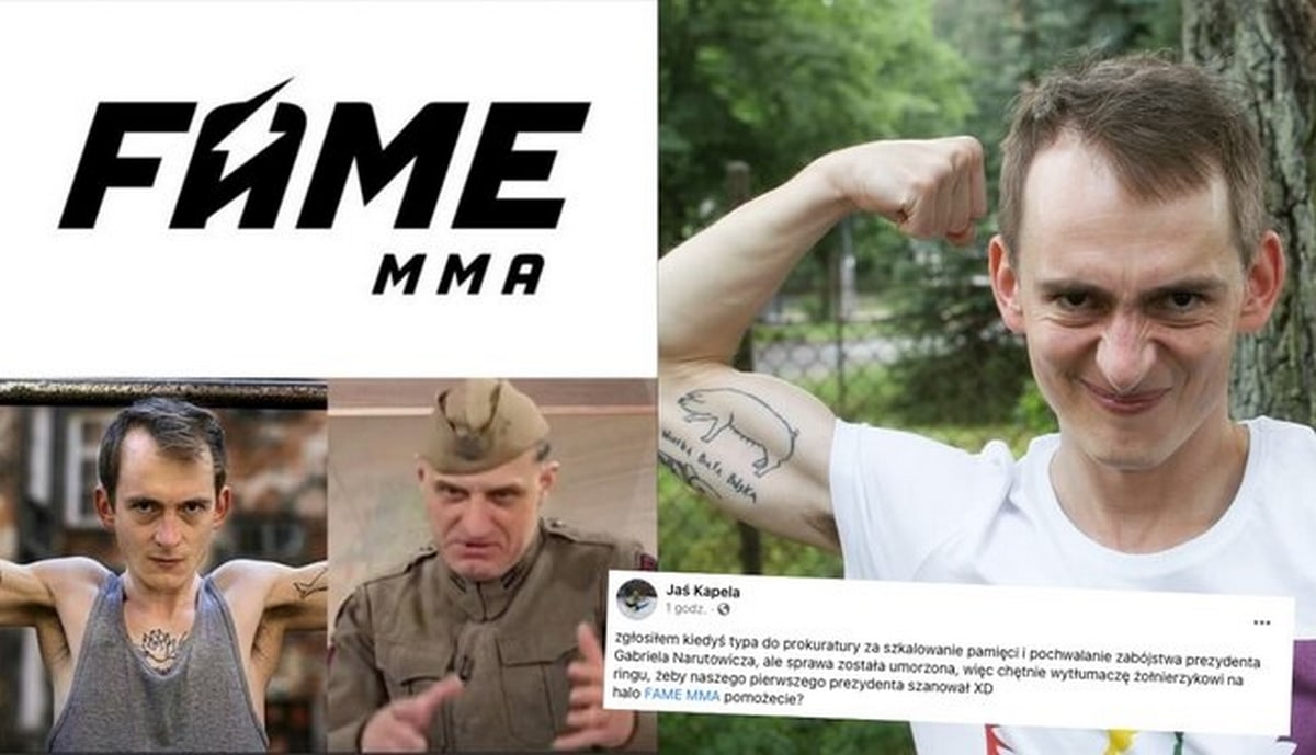 Jaś Kapela - wpis o FAME MMA.