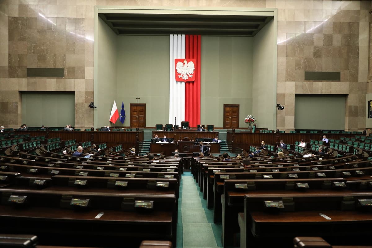 Sala Plenarna Sejmu RP.