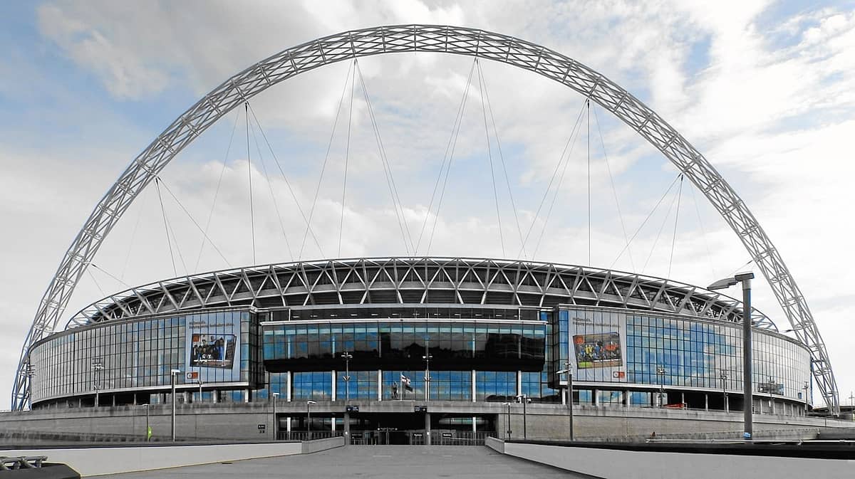 Stadion Wembley w Londynie.