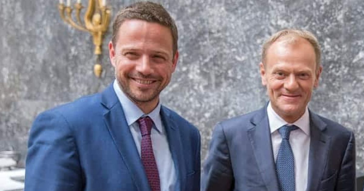 Rafał Trzaskowski i Donald Tusk.