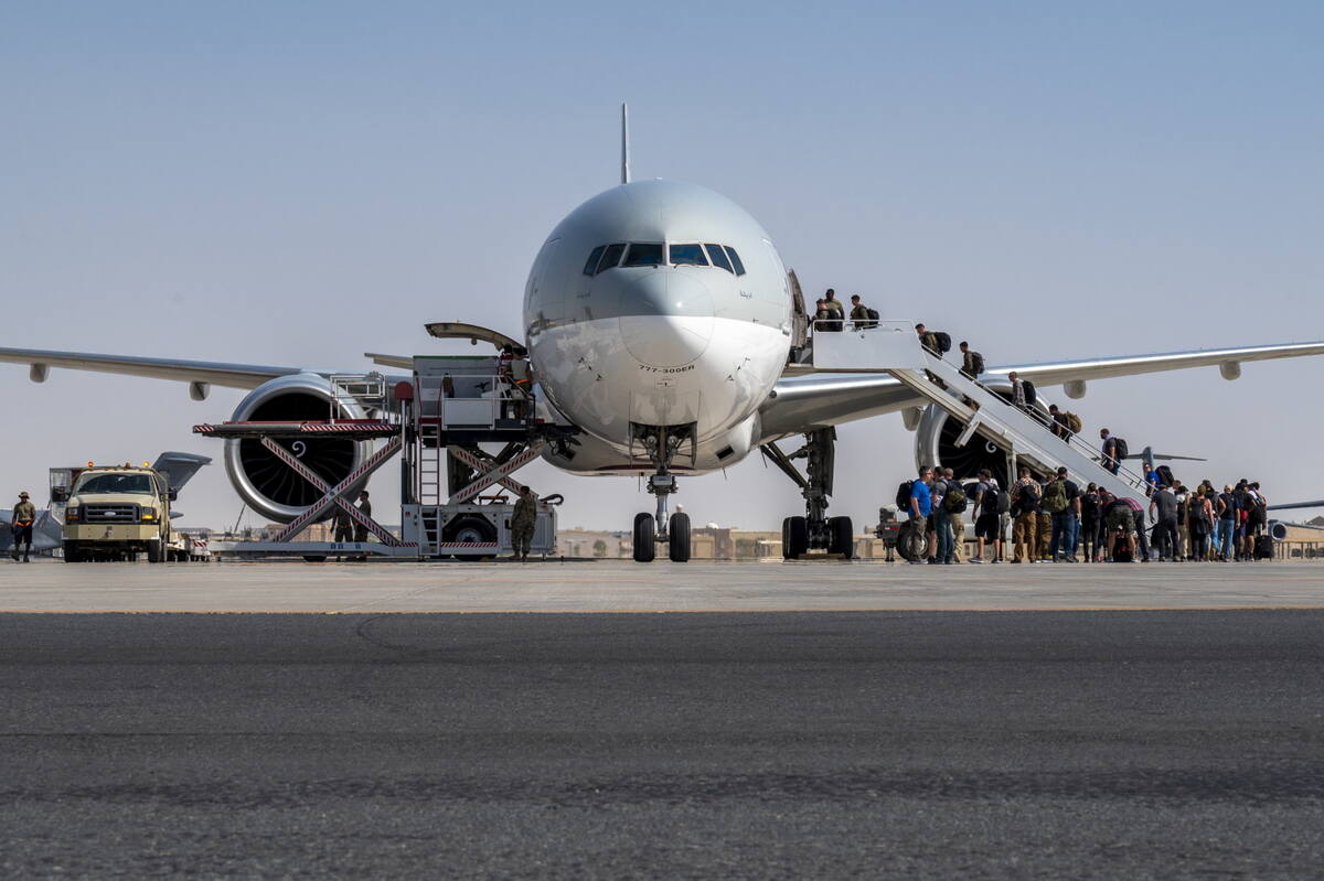 Samolot z Afganistanu