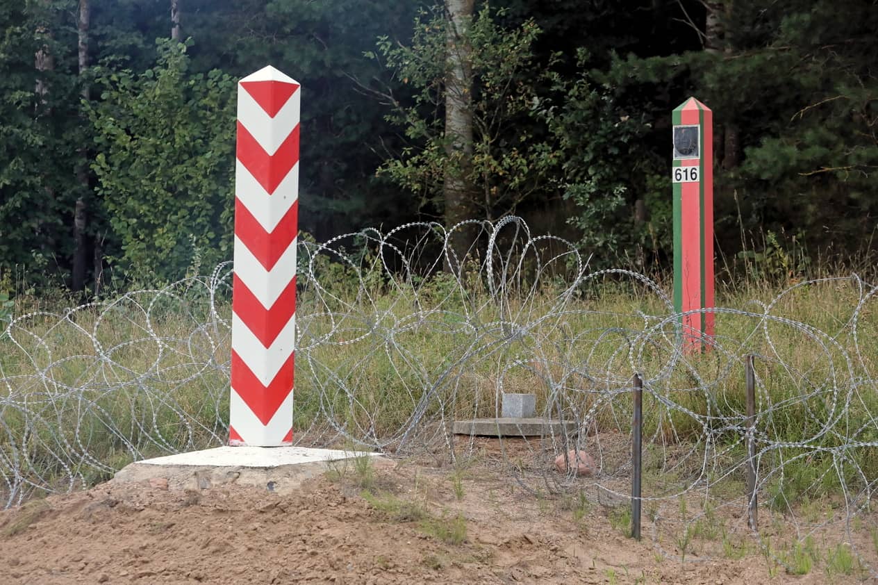 Przejście graniczne z Białorusią