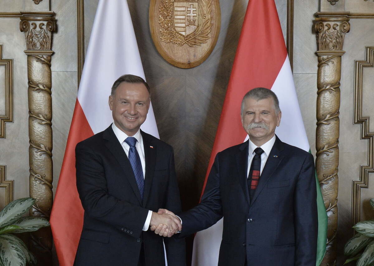 Andrzej Duda z wizytą na Węgrzech