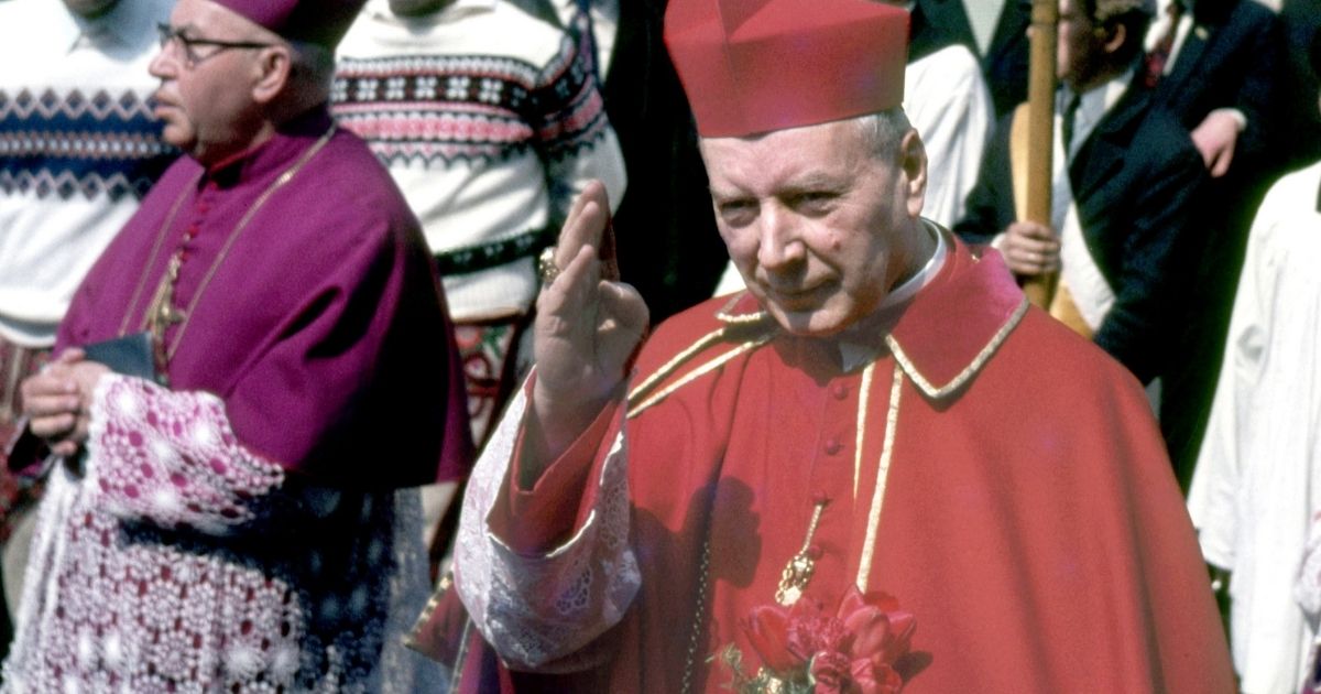 Błogosławiony kardynał Stefan Wyszyński.