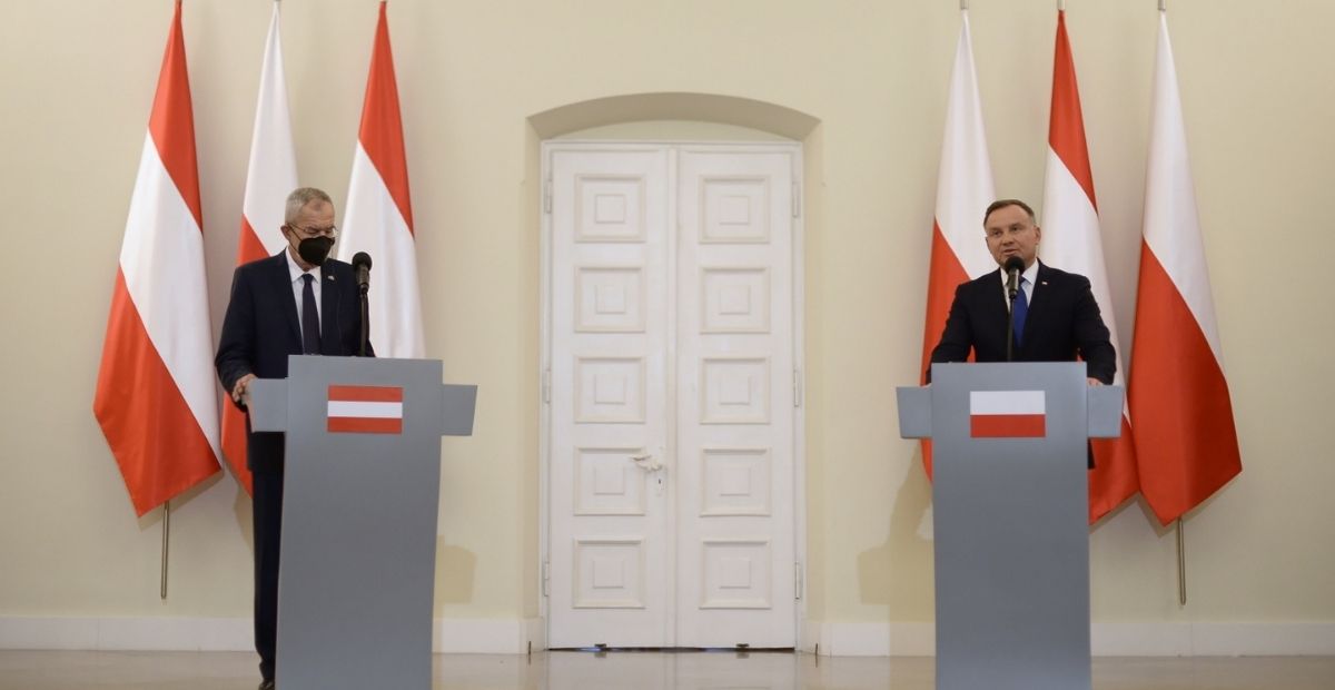 Andrzej Duda przyjął wizytę austriackiego przywódcy