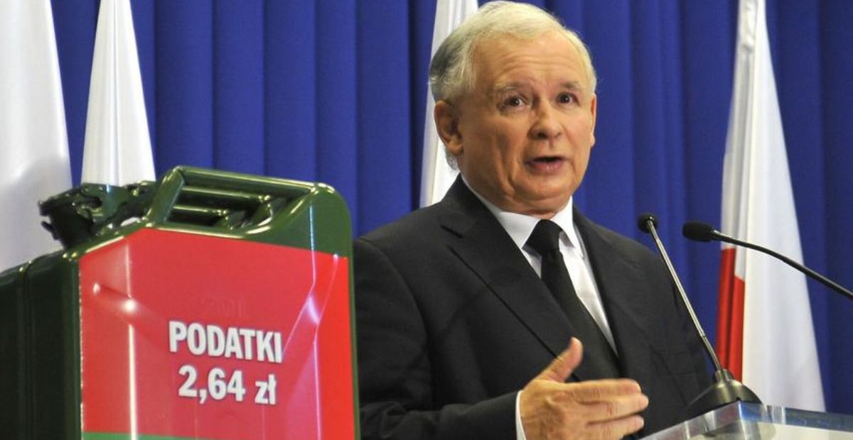 Kaczyński nie obniży akcyzy na paliwo!