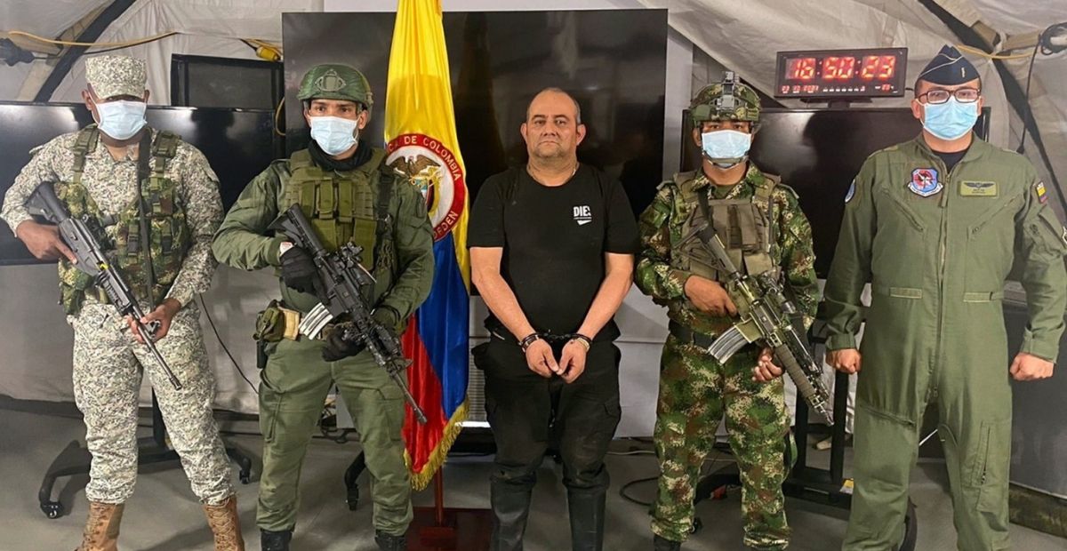 Kolumbijskie słuzby pochwyciły największego barona narkotykowego