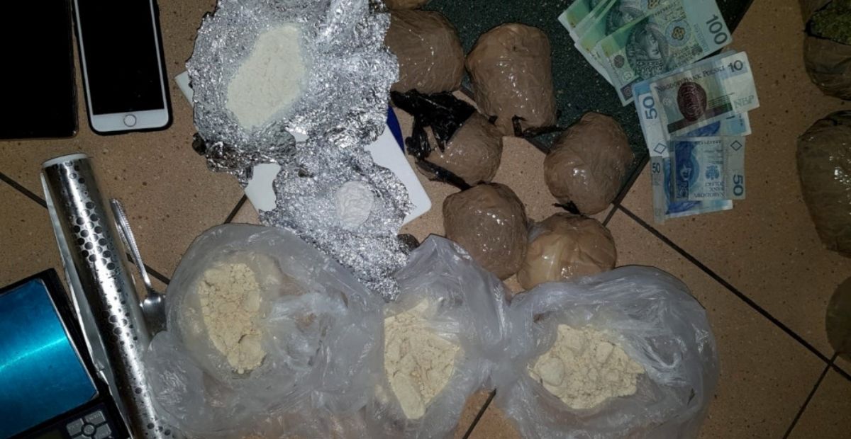 Warszawska policja zabezpieczyła narkotyki
