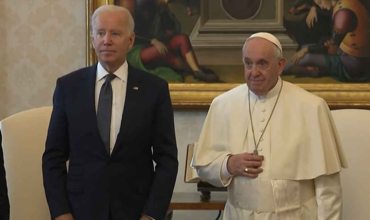 Wizyta Bidena u papieża