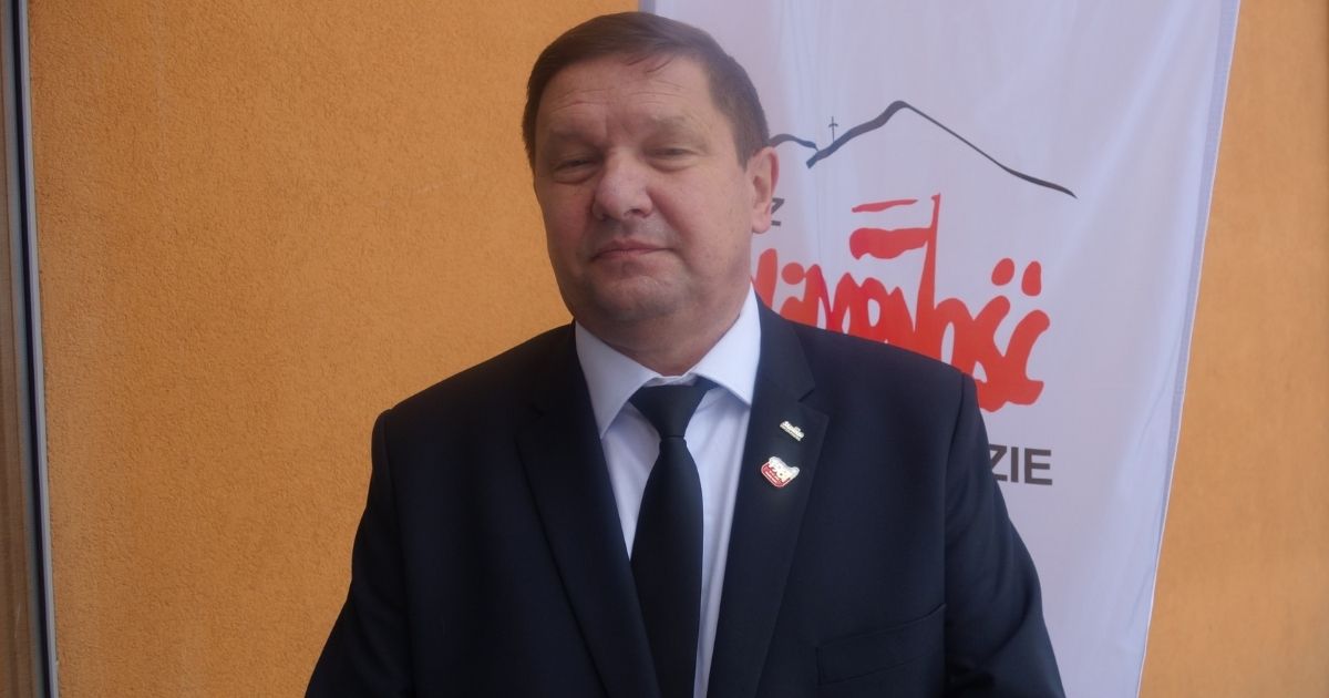 Marek Bogusz, przewodniczący NSZZ "Solidarność" Podbeskidzie.