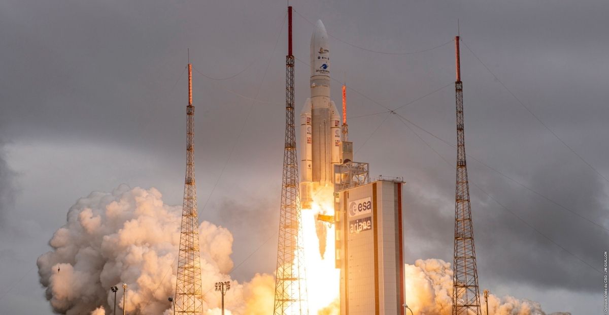 Udany start Ariane 5 z teleskopem Jamesa Webba