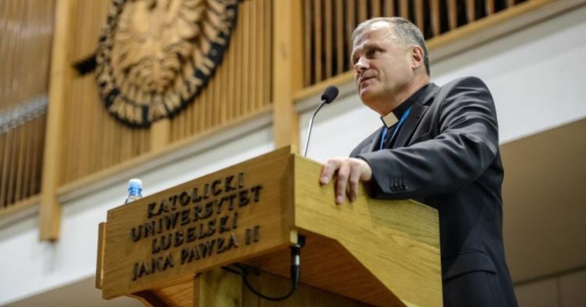 Rektor KUL w latach 2012-2020, ks. prof. Antoni Dębiński.