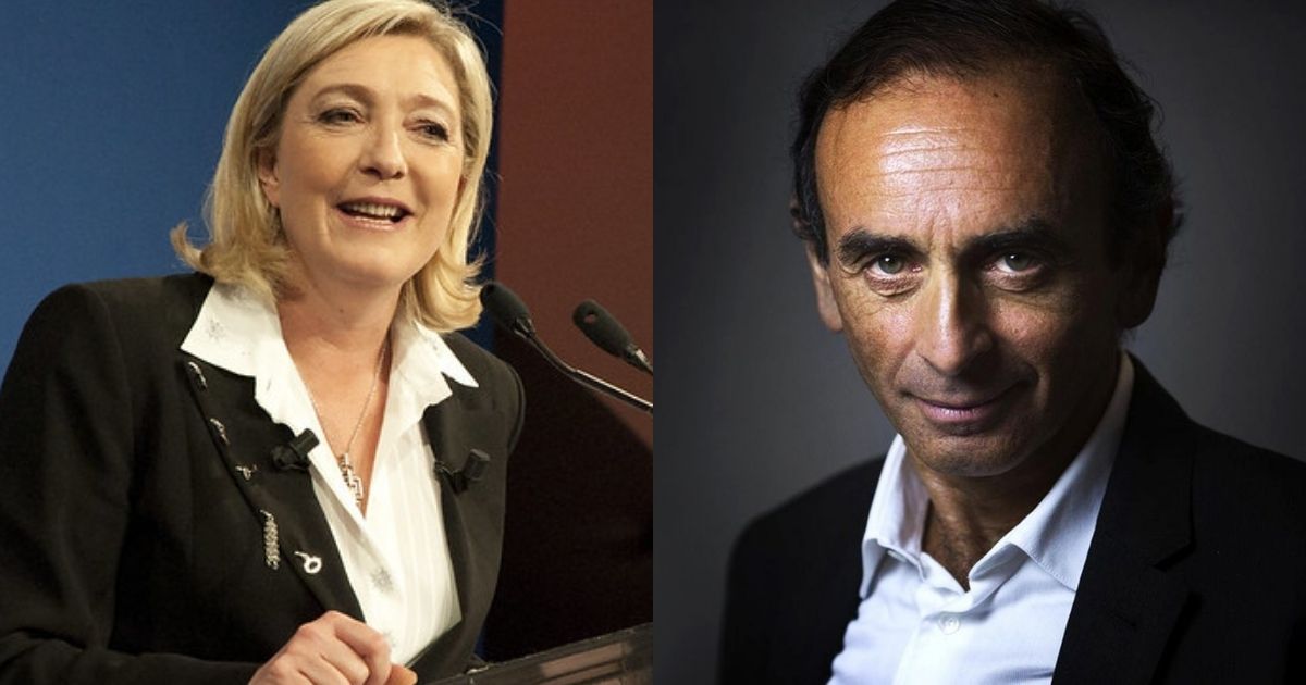 Marine Le Pen i Eric Zemmour