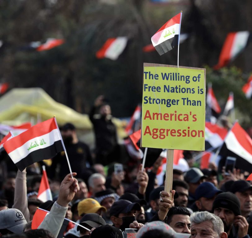Protest w Iraku