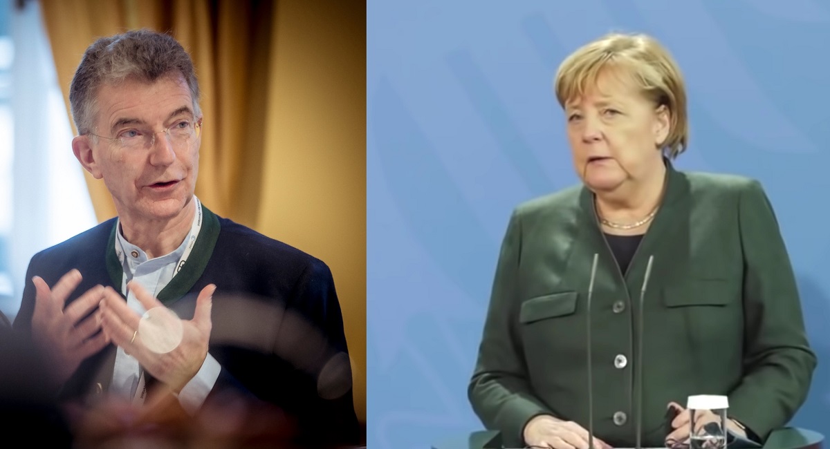 Christoph Heusgen i Angela Merkel