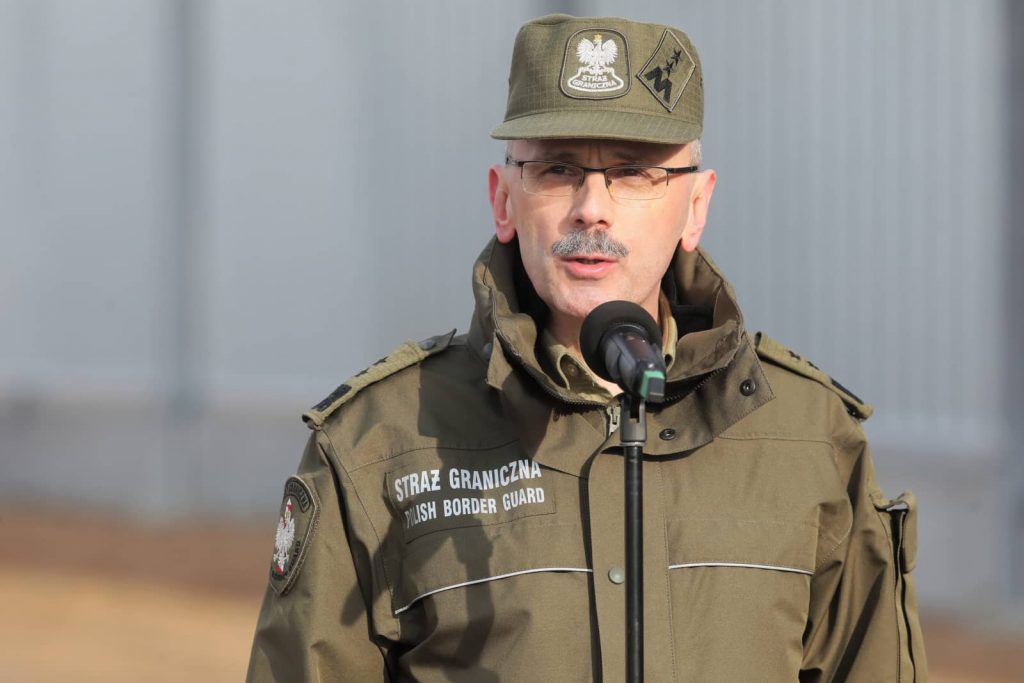 Komendant główny Straży Granicznej gen. dyw. SG Tomasz Praga.