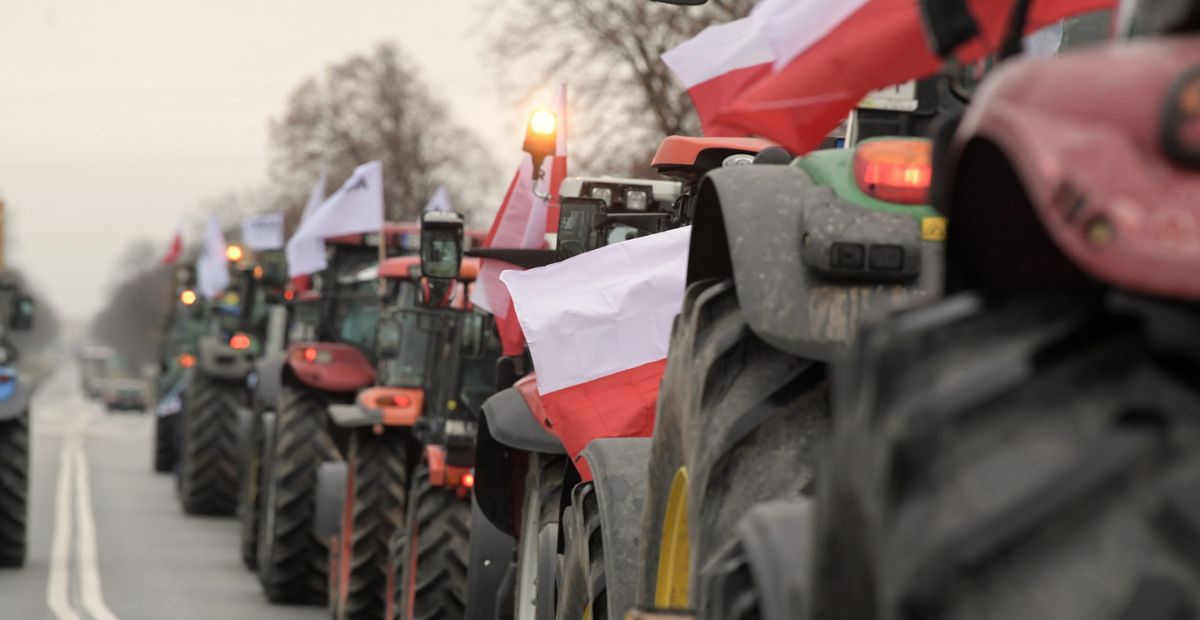 Ogólnopolski protest rolników z Agrounii