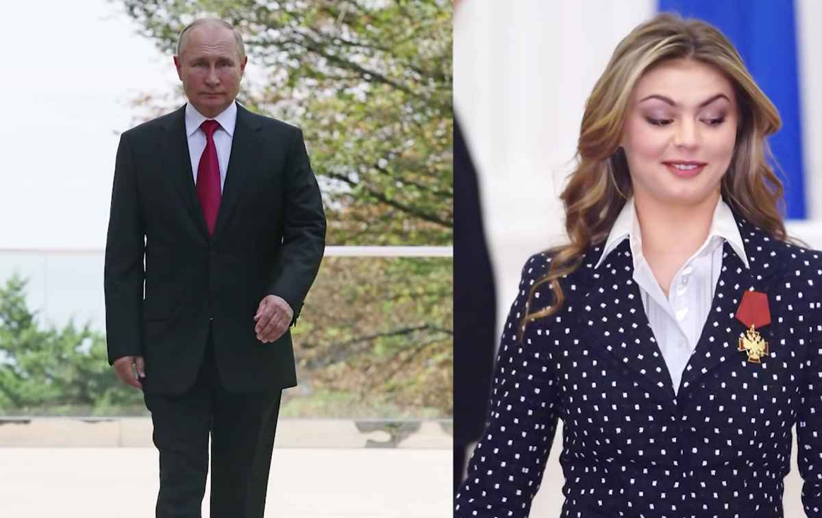 Alina Kabajewa i Władimir Putin