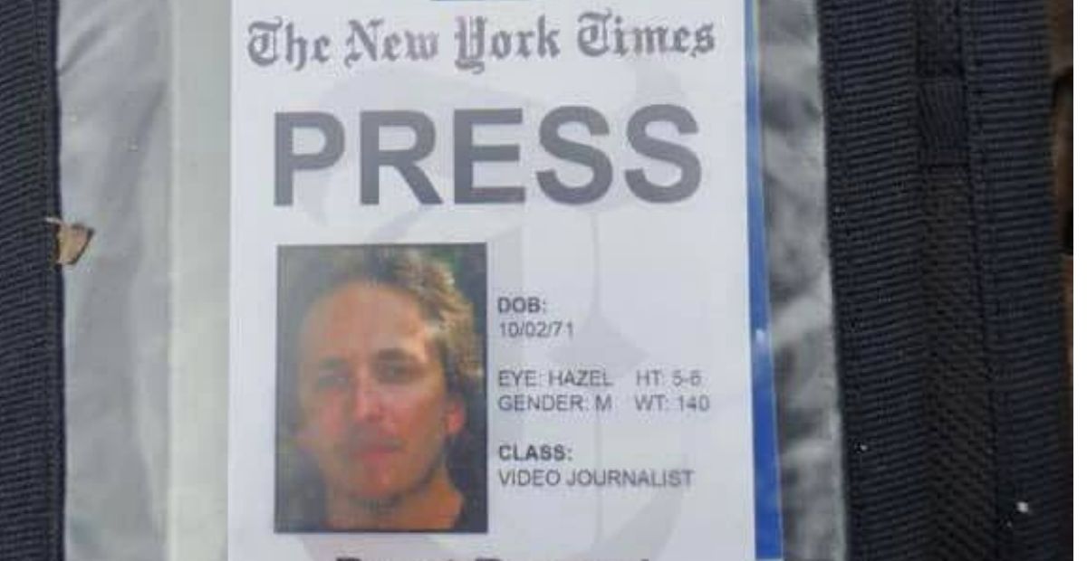 Śmierć amerykańskiego dziennikarza w Kijowie