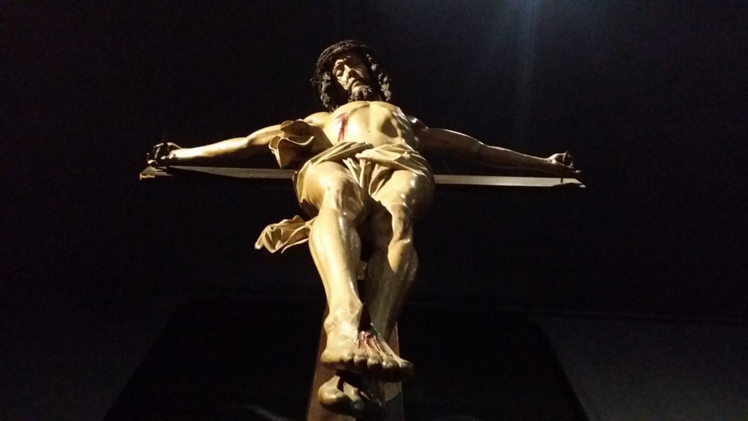 Jezus ukrzyżowany -krycyfiks z warszawskiego Muzeum Narodowego