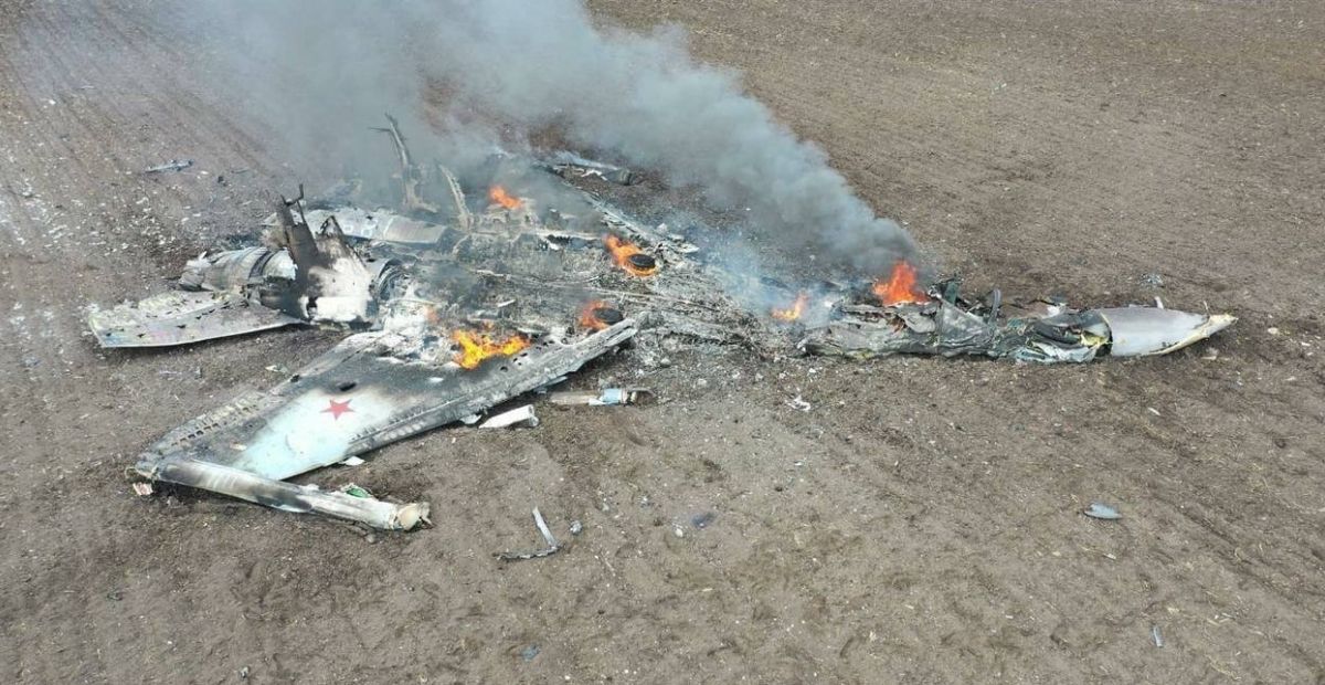 Ukraińcy zestrzelili Su-34