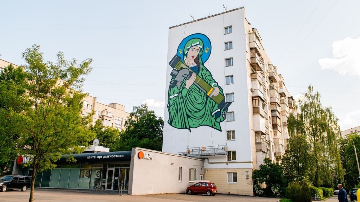 Ukraińska Rada Kościołów krytykuje mural w Kijowie