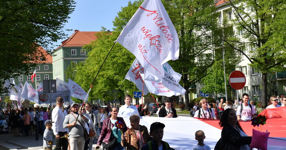Marsz dla Życia w Szczecinie 2022.