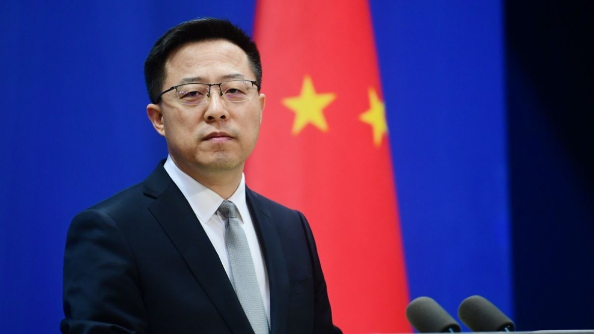 Rzecznik chińskiego MSZ Zhao Lijan