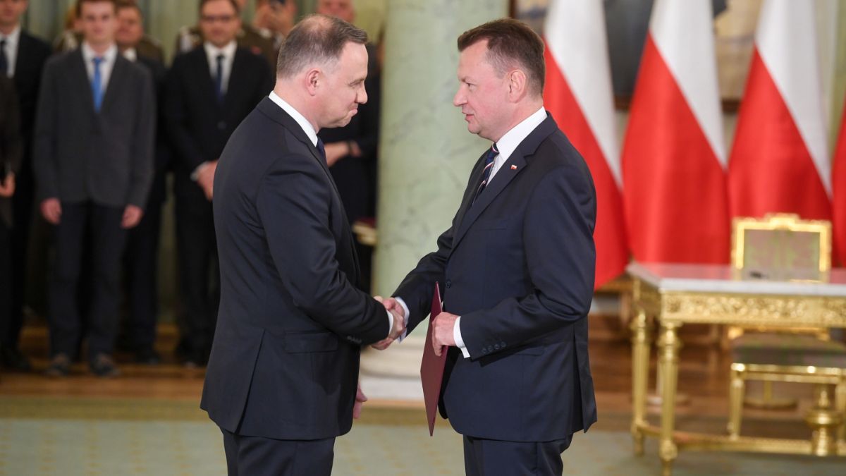 Prezydent powołał Błaszczaka na funkcję wicepremiera
