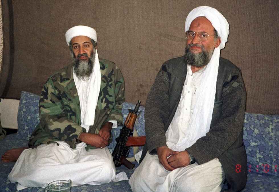 Osama bin Laden i Ajman al-Zawahiri