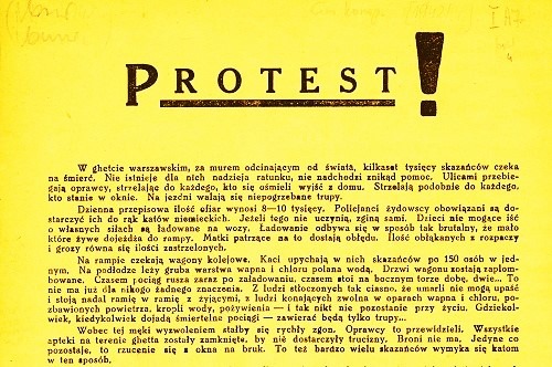 Protest Zofia Kossak