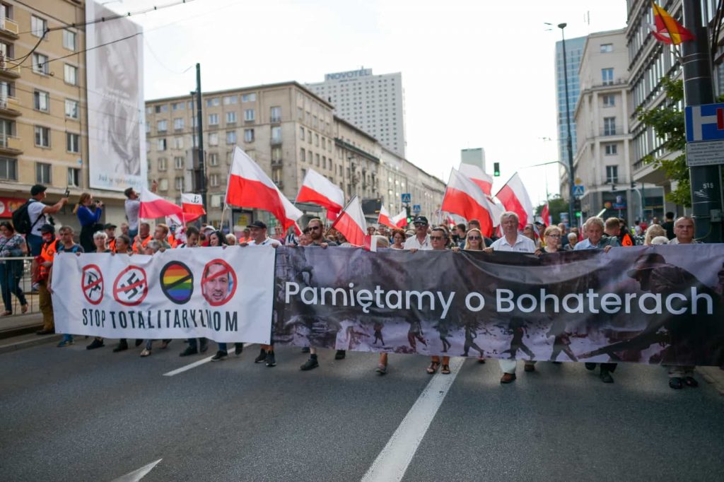 Marsz Powstania Warszawskiego 2022.