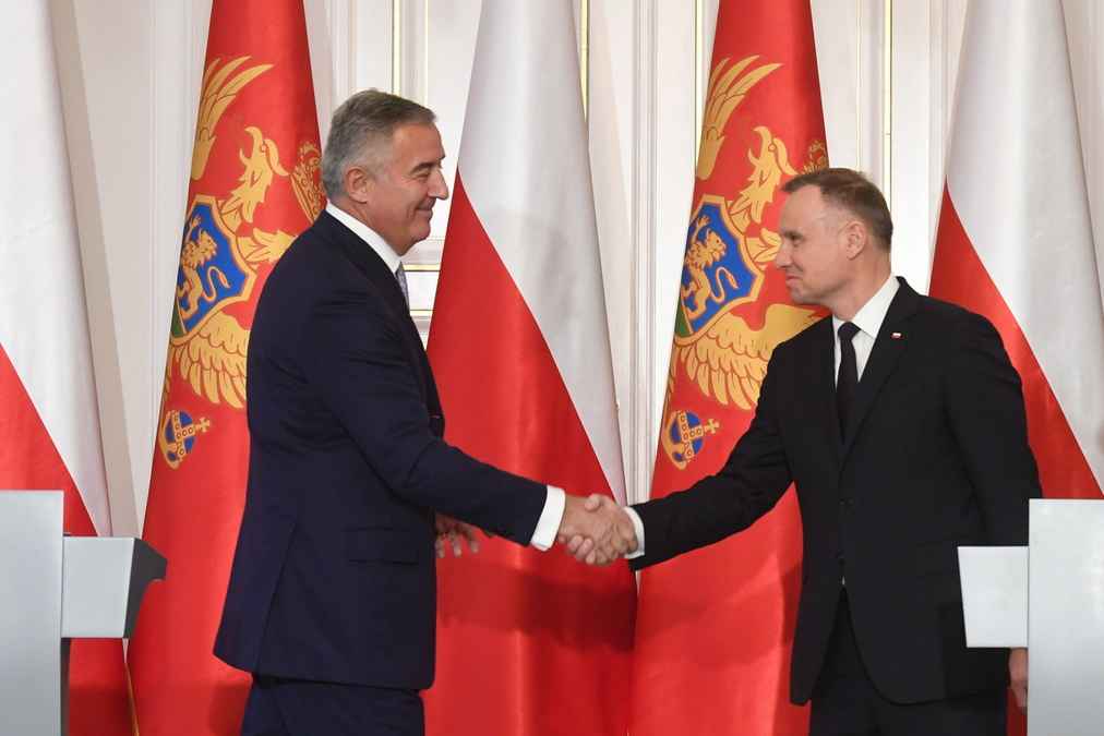 Prezydent Czarnogóry i prezydent Polski