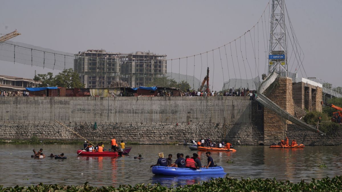 Katastrofa na moście w Indiach