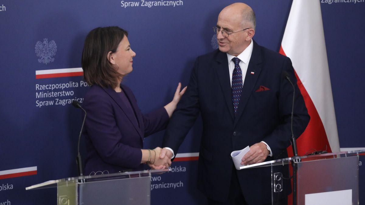 Trudne spotkanie ministrów polsko-niemieckiej dyplomacji w