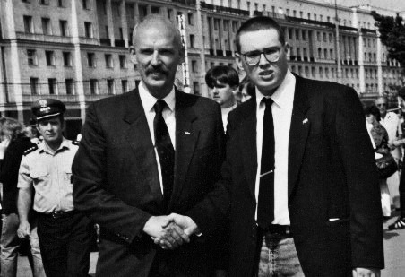 Janusz Korwin Mike i Jan Bodakowski 1996