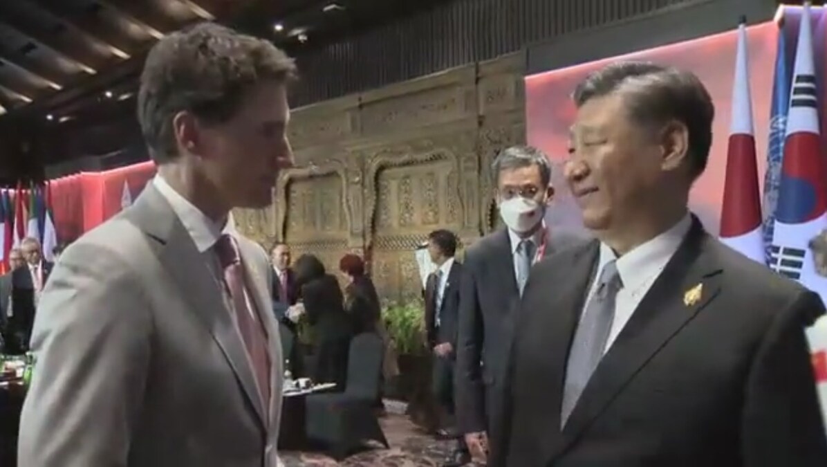 Justin Trudeau i Xi Jinping