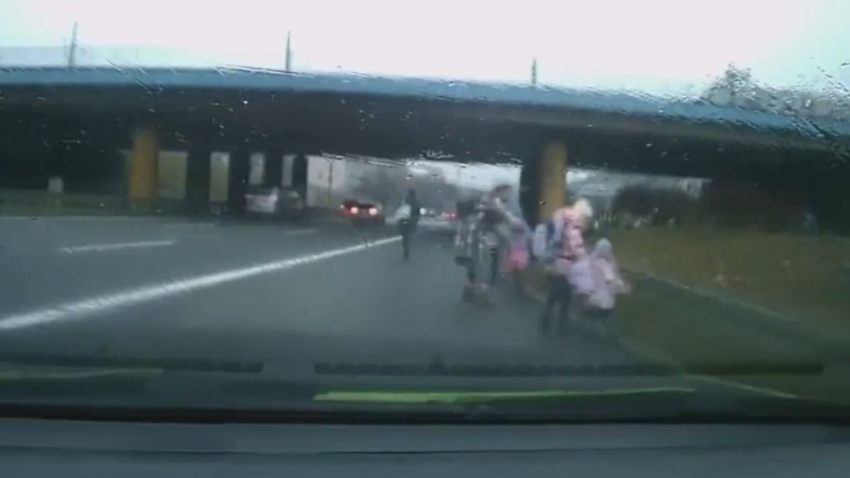 Niebezpieczna sytuacja na drodze w Chorzowie