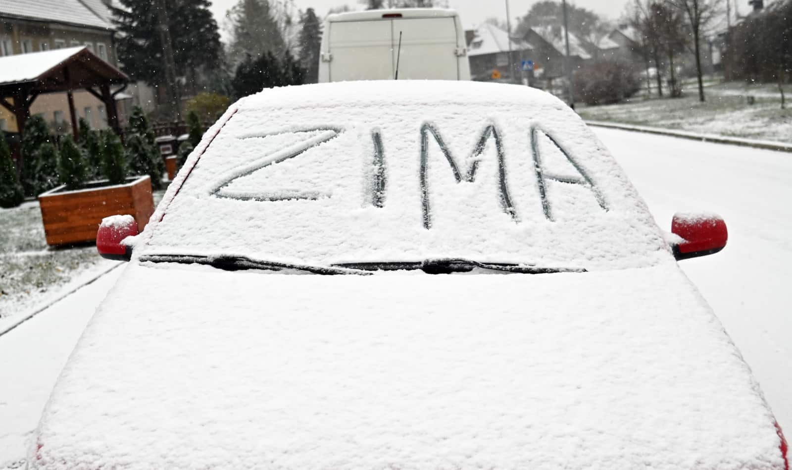 19.11.2022. Intensywne opady śniegu w Szczecinie