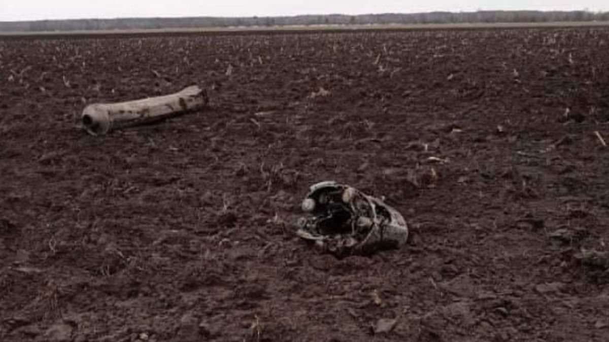Ukraiński pocisk spadł na Białoruś