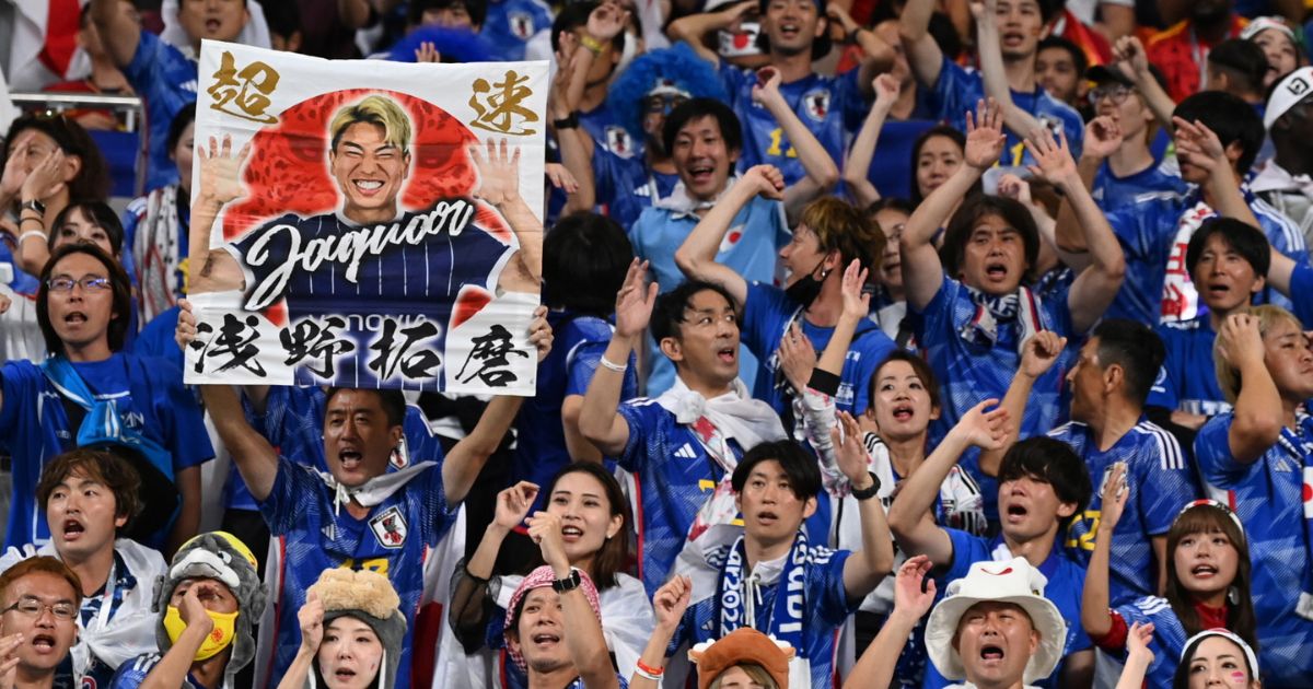 Japońscy kibice podczas Mundialu.