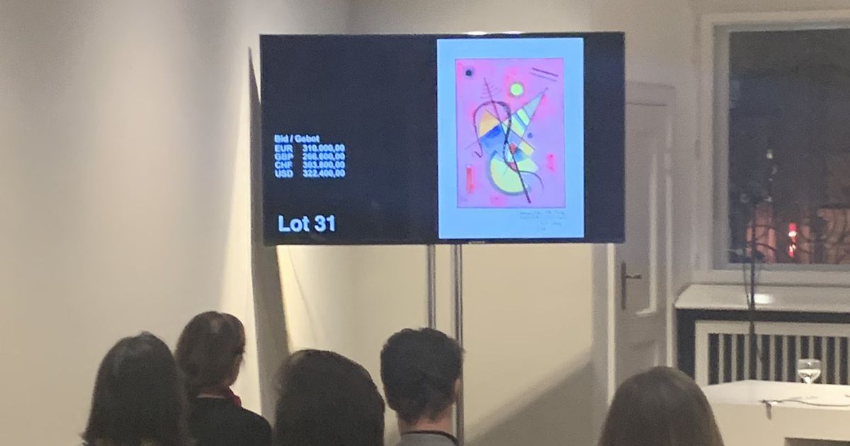Obraz Wassily Kandinsky’ego „Ohne Titel” – lot 31 na aukcji w Berlinie