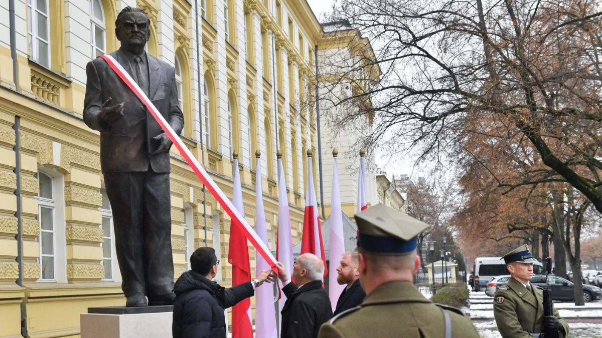 Odsłonięcie pomnika Olszewskiego