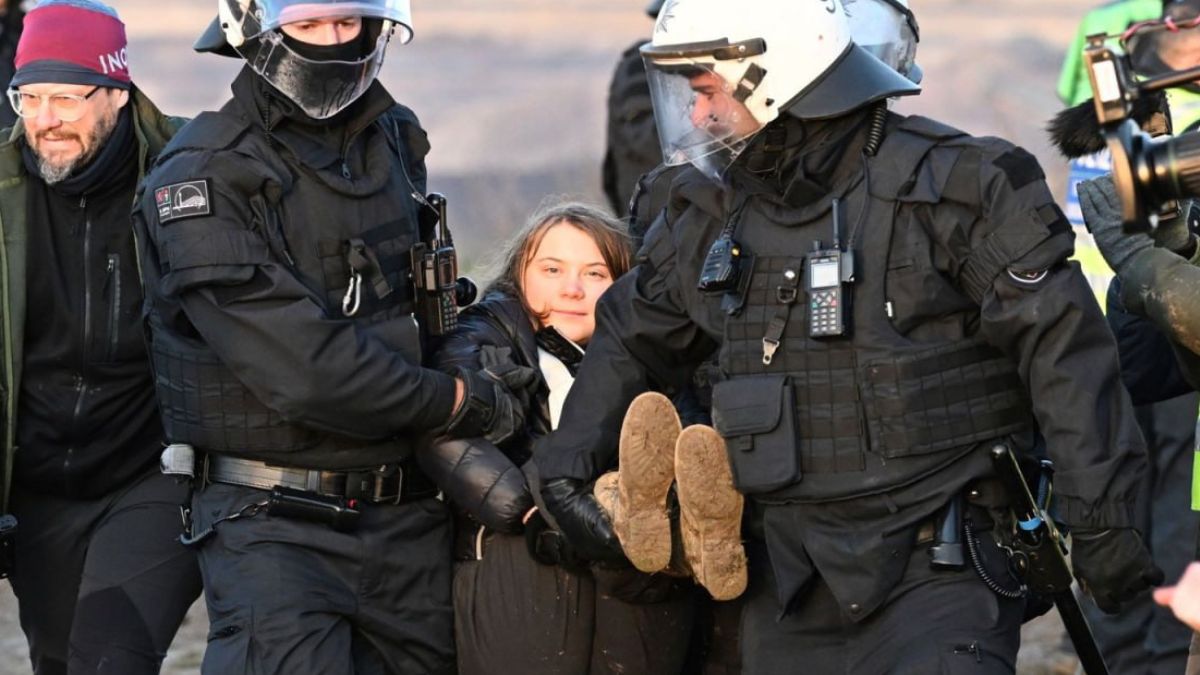 Thunberg zatrzymana przez policję