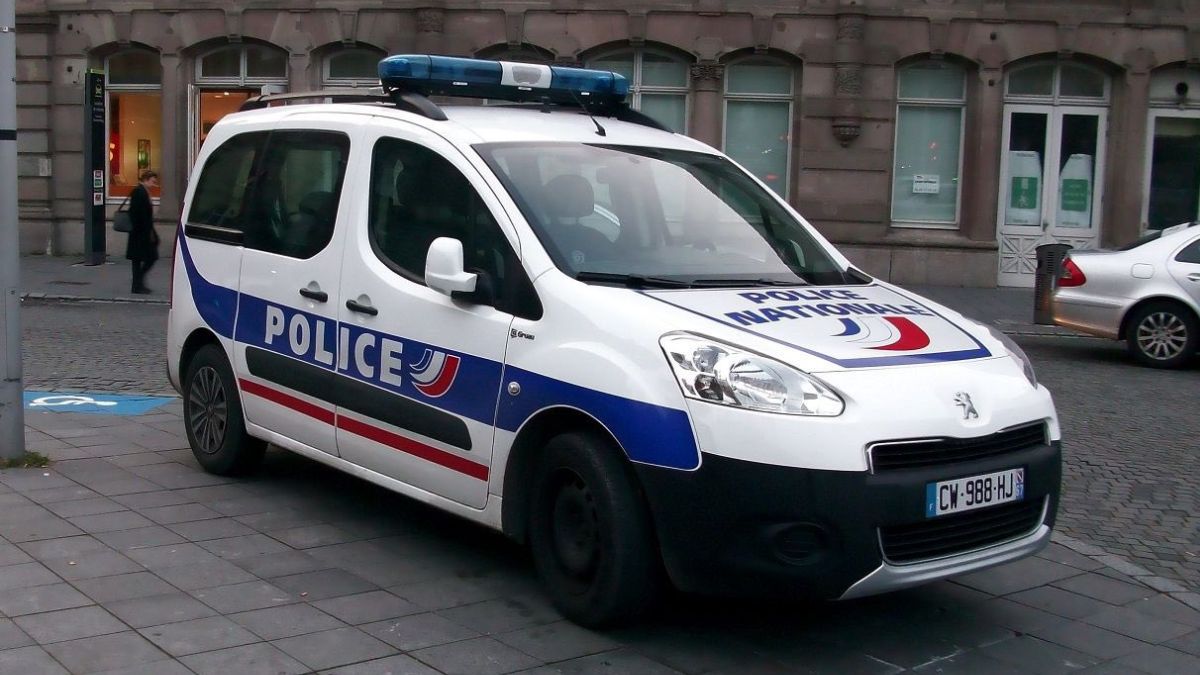 Pojazd francuskiej policji